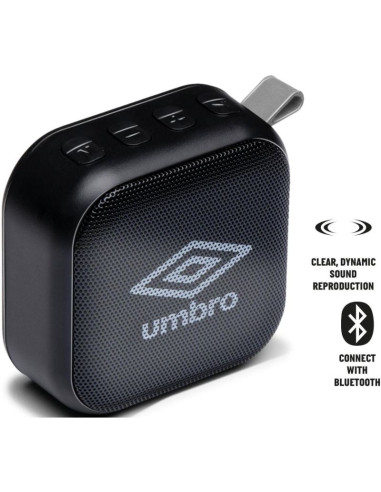 Głośnik bezprzewodowy przenośny zestaw głośnomówiący 3w umbro czerwony