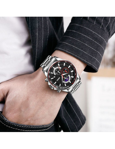 Zegarek męski skmei 9250sibk + box