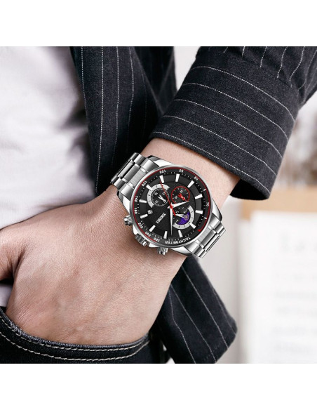 Zegarek męski skmei 9250sibk + box