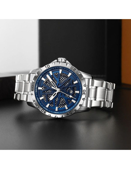 Zegarek męski skmei 9337bu + box