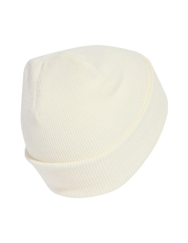 Czapka adidas new logo beanie cuff kremowa jx5745