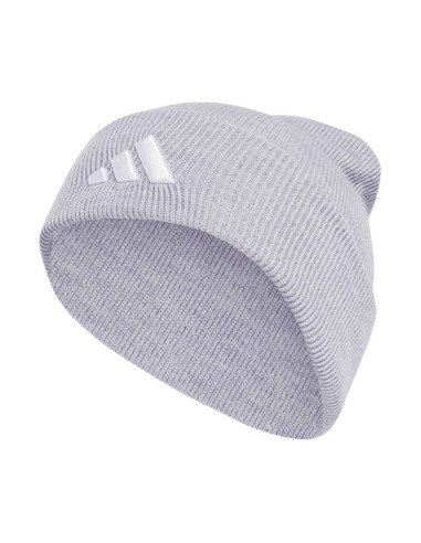Czapka adidas new logo beanie cuff szara jx5746