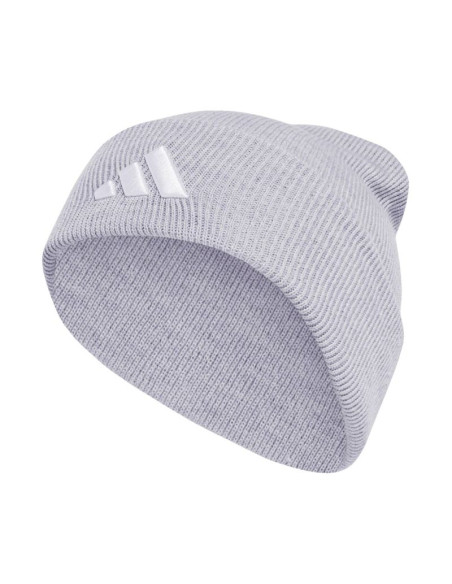Czapka adidas new logo beanie cuff szara jx5746