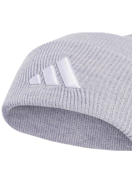 Czapka adidas new logo beanie cuff szara jx5746
