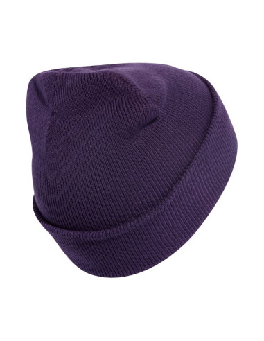 Czapka adidas new logo beanie cuff fioletowa jx5748