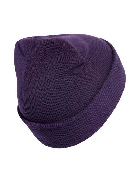 Czapka adidas new logo beanie cuff fioletowa jx5748