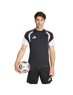 Koszulka męska adidas tiro 26 league jersey czarno-biało-czerwona kb1357
