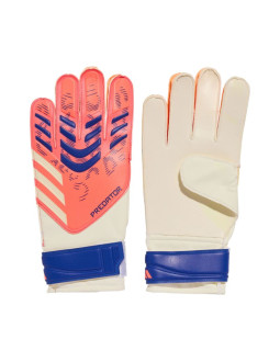 Rękawice bramkarskie adidas predator glove training biało-pomarańczowe jn5355