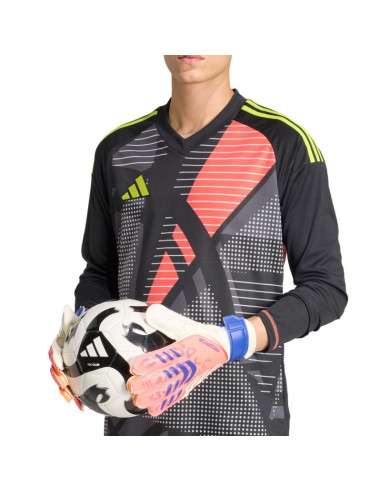 Rękawice bramkarskie adidas predator glove training biało-pomarańczowe jn5355