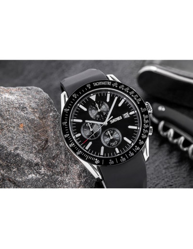 Zegarek męski skmei 9253psibk + box