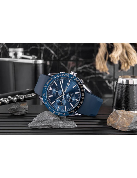 Zegarek męski skmei 9253psibu+ box