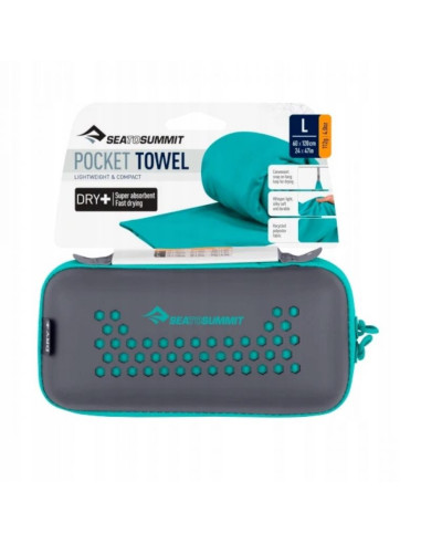 Ręcznik szybkoschnący tek towel large baltic (atttek/ba)