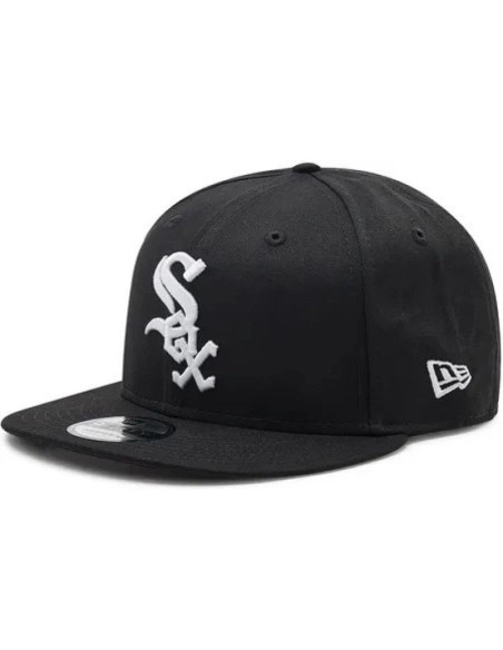 Czapka full-cap z daszkiem chicago new era sox modna czarna sportowa