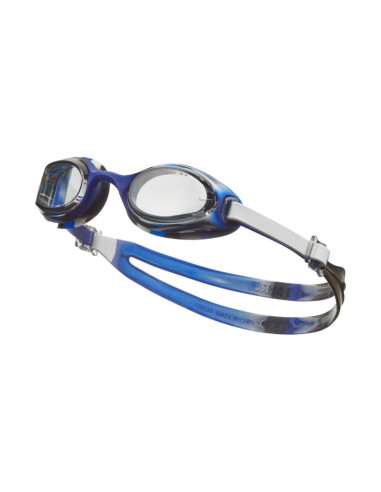 Okulary pływackie nike junior biało-niebieskie nessc167-965 os