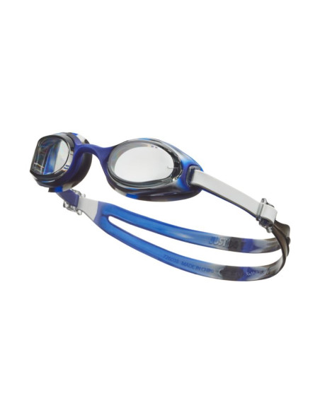 Okulary pływackie nike junior biało-niebieskie nessc167-965 os