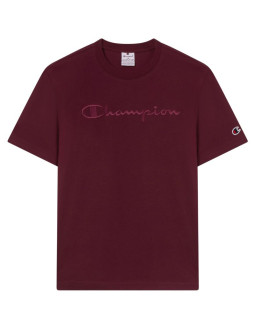 Koszulka męska champion ss tee bordowa 220273 rs522 2