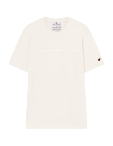 Koszulka męska champion ss tee kremowa 220273 ww056