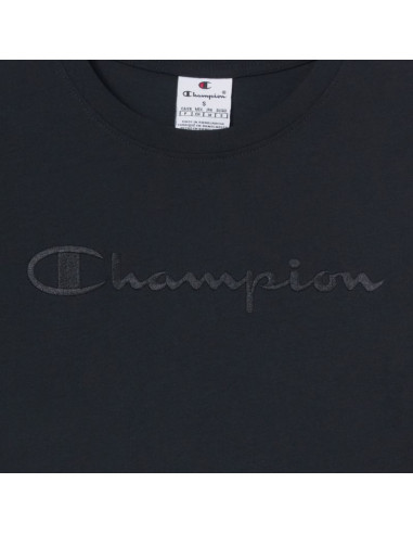 Koszulka damska champion ss tee czarna 118382 kk001
