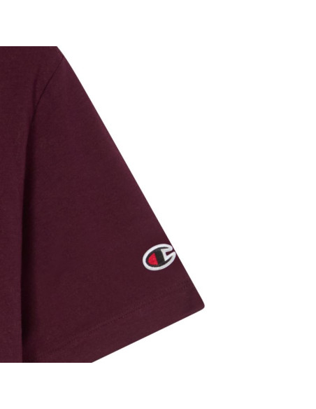 Koszulka damska champion ss tee bordowa 118382 rs522