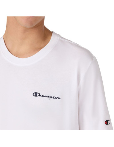 Koszulka męska champion ss tee biała 221798 ww001