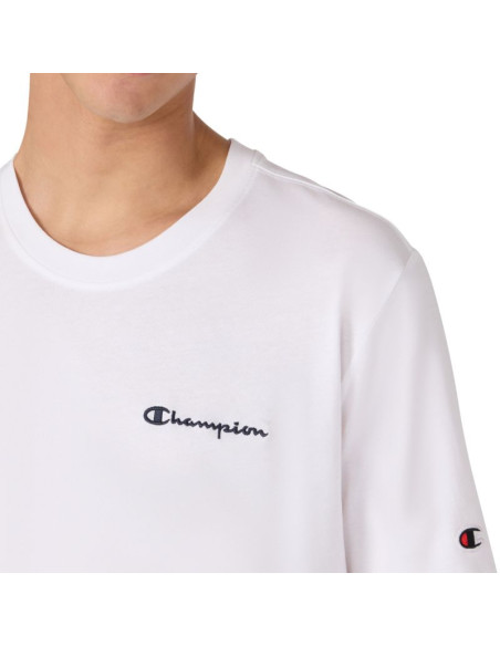 Koszulka męska champion ss tee biała 221798 ww001