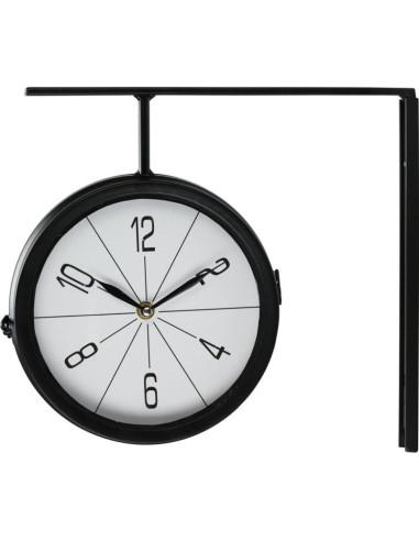 Zegar ścienny dworcowy dwustronny 30x9x28cm excellent houseware