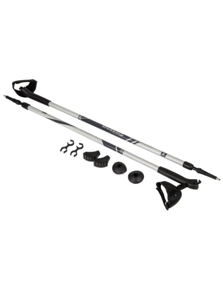 Kije nordic walking best sporting 2-sekwencje czarne