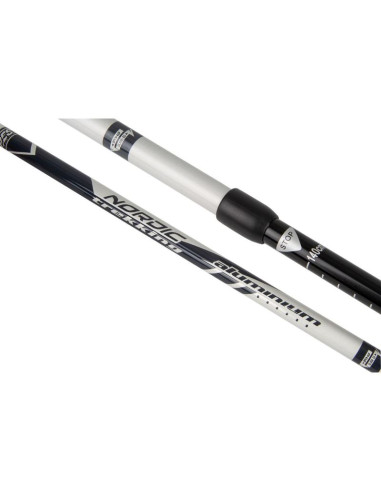 Kije nordic walking best sporting 2-sekwencje czarne