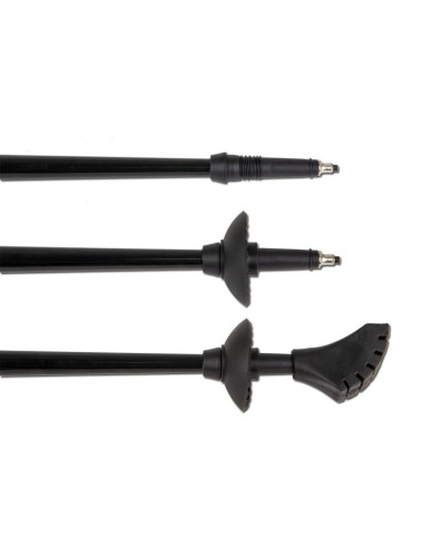 Kije nordic walking best sporting 2-sekwencje czarne