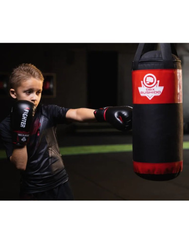 Worek bokserski dla dzieci - kids red - 60 cm / 7 kg