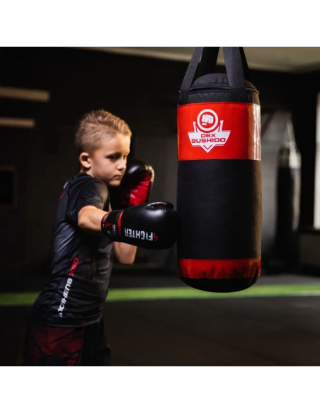 Worek bokserski dla dzieci - kids red - 60 cm / 7 kg