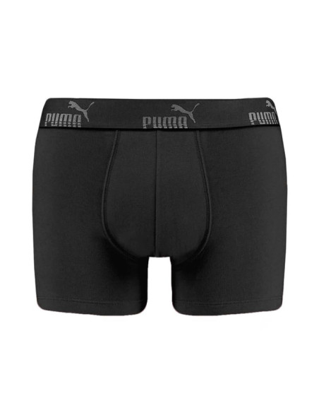 Puma bokserki majtki męskie 3-pack czarne szare wygodne bawełna