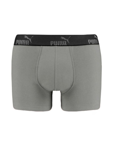 Puma bokserki majtki męskie 3-pack czarne szare wygodne bawełna