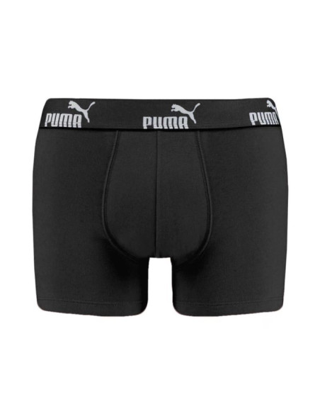 Puma bokserki majtki męskie 3-pack czarne szare wygodne bawełna