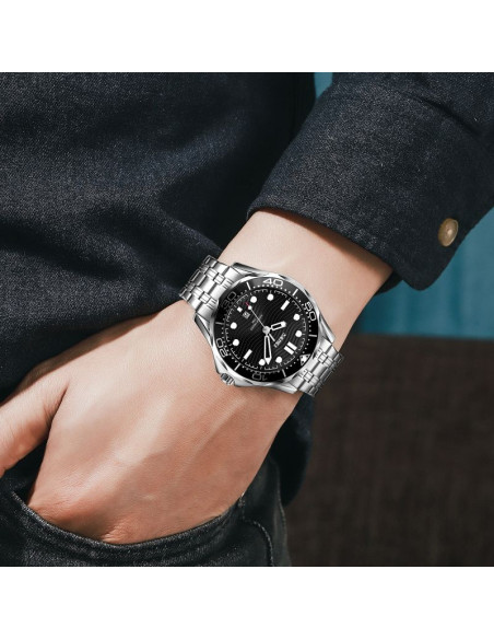 Zegarek męski skmei 9276sisibk + box