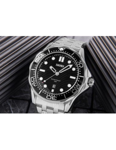 Zegarek męski skmei 9276sisibk + box