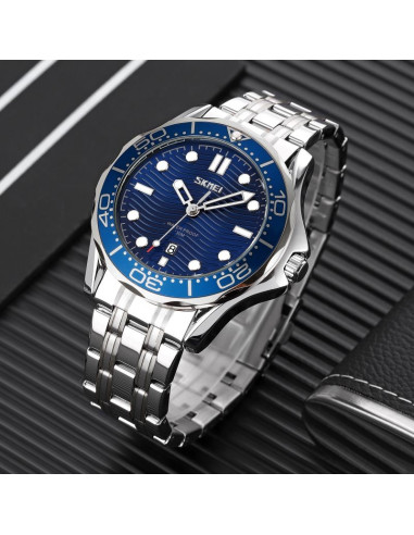 Zegarek męski skmei 9276sisibu + box