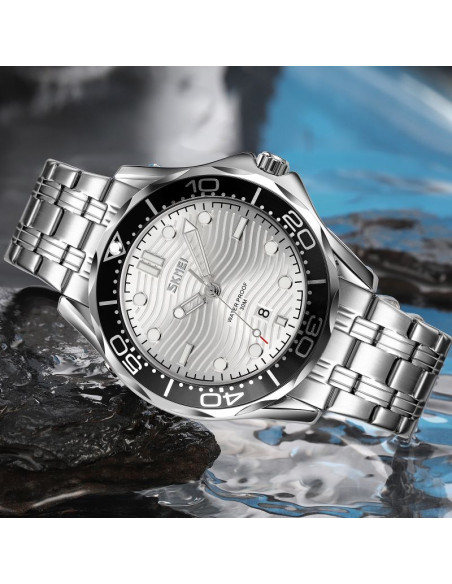 Zegarek męski skmei 9276ssisi + box