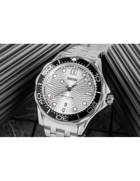 Zegarek męski skmei 9276ssisi + box