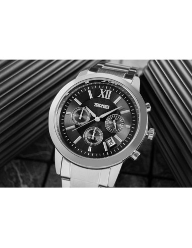 Zegarek męski skmei 9097bk + box