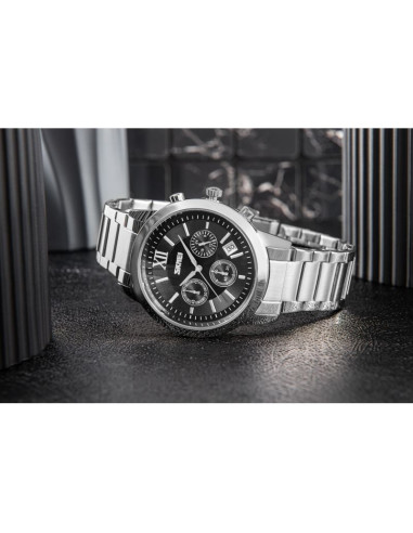 Zegarek męski skmei 9097bk + box