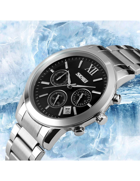 Zegarek męski skmei 9097bk + box