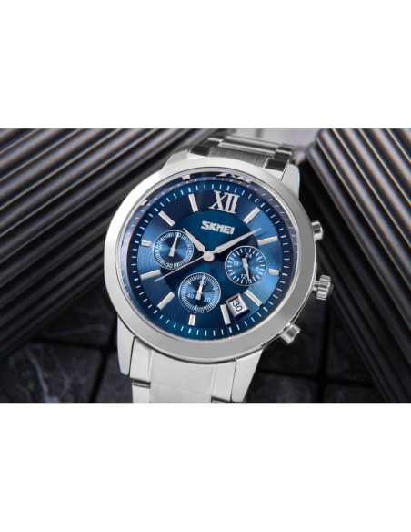 Zegarek męski skmei 9097bu + box