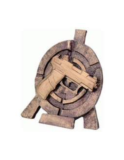 Figurka odlewana - strzelectwo  rty2065/br 2