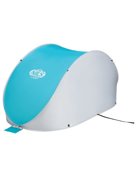 Namiot plażowy samorozkładający nils camp nc3174 turkusowo-szary
