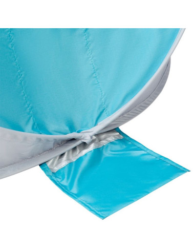 Namiot plażowy samorozkładający nils camp nc3174 turkusowo-szary