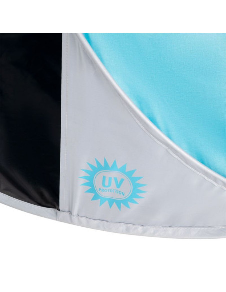 Namiot plażowy samorozkładający nils camp nc3174 turkusowo-szary