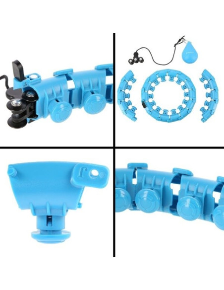 Hula hop hms hhw01 niebieski + br163 zestaw