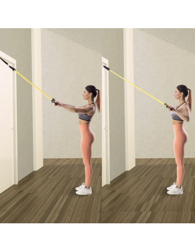 Drążek do pilatesu hms dc31 zestaw