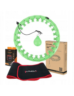 Hula hop hms hhw01 zielony + br163 zestaw 2